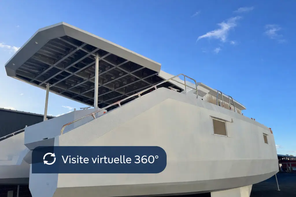 a vendre catamaran coque nue