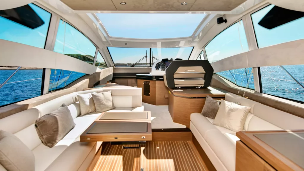 Détails de finition du Gran Turismo 50 Alpine, inspiration Alpine