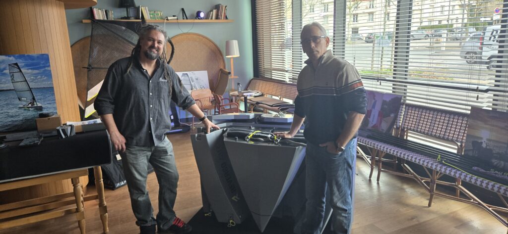 Romuald Fromentin Yacht Broker et David Goulet CTO Reverso