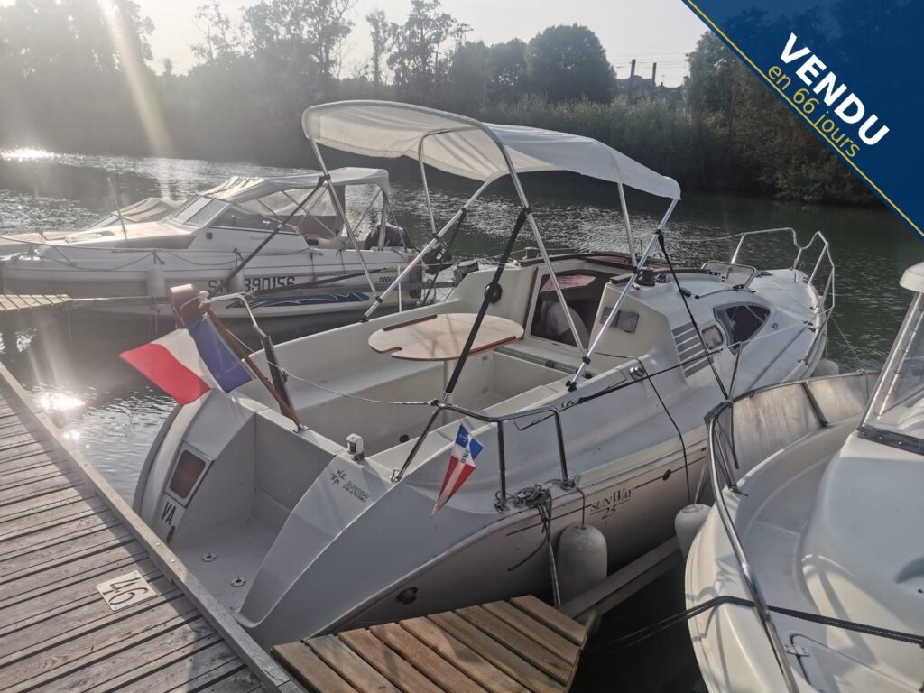 Sunway 25 vendu en 66 jours par Yacht Broker RF, courtier nautique